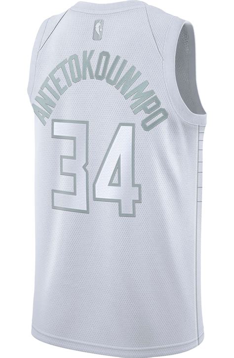 NIKE Milwaukee Bucks Giannis Antetokounmpo Bucks MVP Jersey CT4209 100 ...