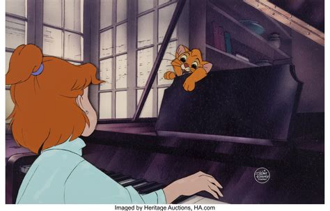 Oliver and Company Oliver and Jenny Production Cel Setup (Walt | Lot #97291 | Heritage Auctions