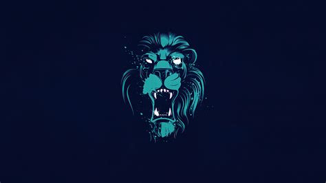 1152x864 Lion Opening Mouth Illustration 4k 1152x864 Resolution HD 4k Wallpapers, Images ...