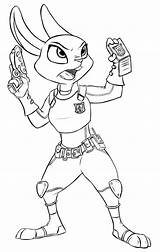Zootropolis Kleurplaten Judy Hopps Zootopia Coloring Pages Printable  sketch template
