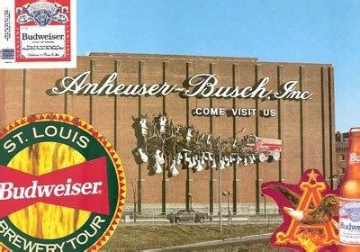 Anheuser-Busch Brewery Tours - St Louis, Mo - Factory Tours on Waymarking.com