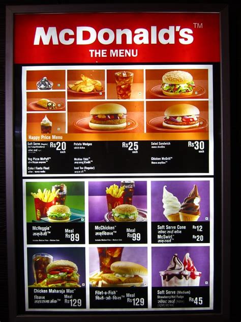 McDonald's India Menu | Flickr - Photo Sharing!