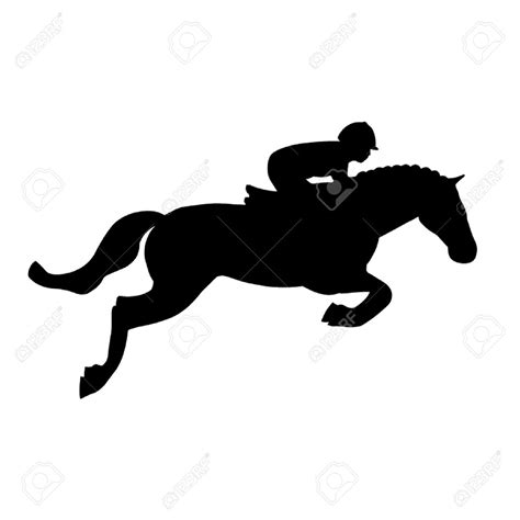 Jumping Horse Silhouette at GetDrawings | Free download