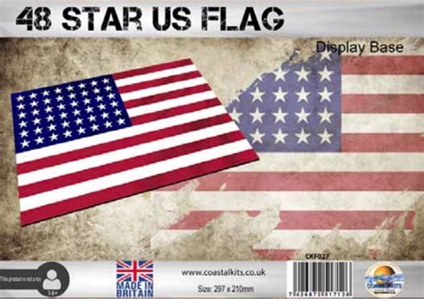 48 Star US Flag Coastal kits F027