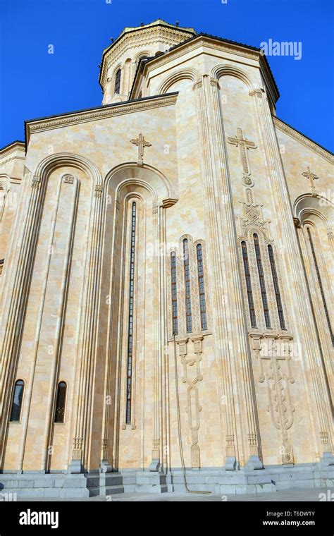 Holy Trinity Cathedral, Tbilisi, Georgia Stock Photo - Alamy