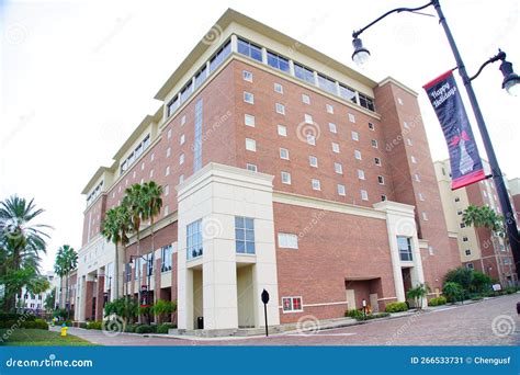 The University of Tampa Campus Building in Winter Editorial Photo ...