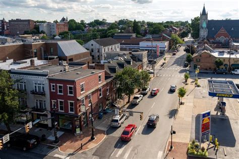 City Streets of Lancaster Pennsylvania Editorial Photo - Image of ...