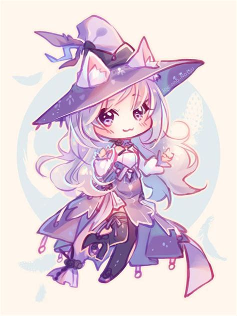 Anime Witch Girl Drawing Drawings Anime Chibi Anime Drawings | Images and Photos finder