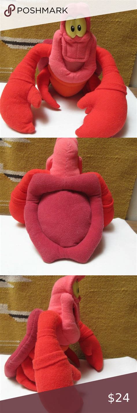 Plush SEBASTIAN CRAB Little Mermaid Mattel Disney | The little mermaid, Mermaid, Mattel