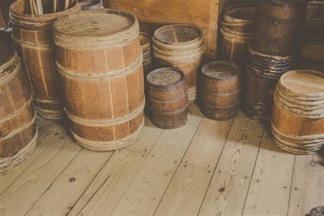 Wooden Barrels Free Stock Photo - Public Domain Pictures