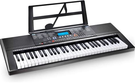 Ohuhu 61-Key Digital Music Piano Keyboard - Portable Electronic Musical ...