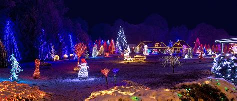 National Village Christmas Lights