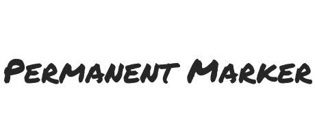 Permanent Marker - Font Family (Typeface) Free Download TTF, OTF - Fontmirror.com