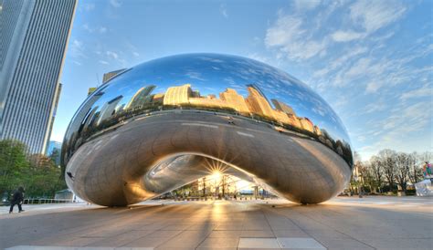 The 110-ton “bean” sculpture near chicago’s cloud gate – ILoveWoodWork.com