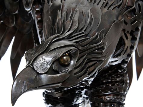 Alan Williams Recycles Discarded Metal Into Awesome Animal Sculptures ...