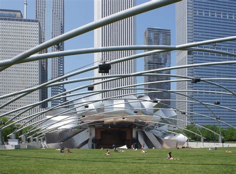 Jay Pritzker Pavilion (Chicago, 2004) | Structurae