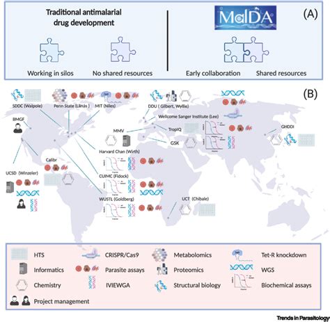 Overview of MalDA (Malaria Drug Accelerator). MalDA is a consortium of ...