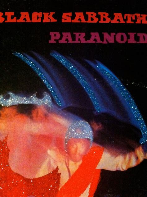 Glittered Black Sabbath Paranoid Album - Etsy