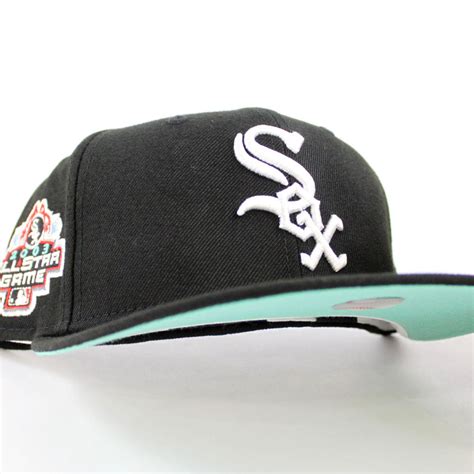 Chicago White Sox 2003 All-Star Game New Era Fitted 59Fifty Hat (Black Mint Under Brim) ‚Äì Mint ...