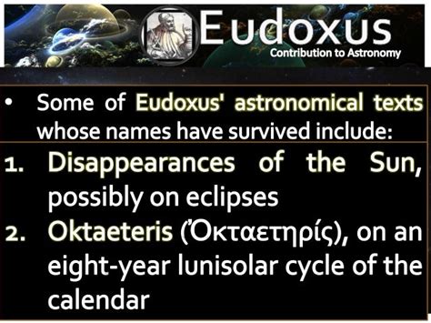 Eudoxus