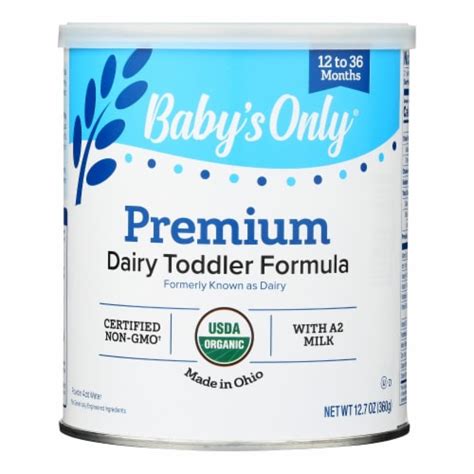 Baby's Only Organic Dairy Iron Fortified Toddler Formula - Case of 6 - 12.7 oz., 6 - Fry’s Food ...