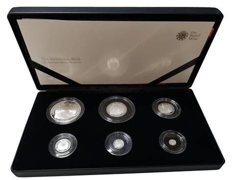 2016 Royal Mint Britannia Silver Proof Set For Sale - UKCoinCo