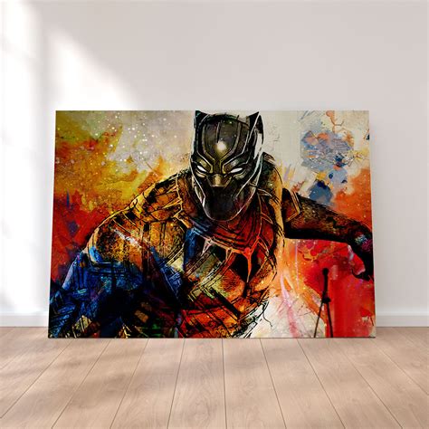 Black Panther Canvas Set – Legendary Wall Art