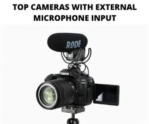 10 Best Vlogging Cameras with External Mic Input [2021] - VlogTribe