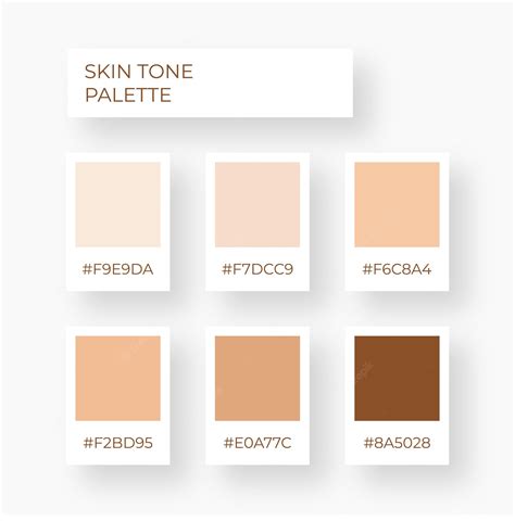 Color Palette Based On Skin Tone - Image to u