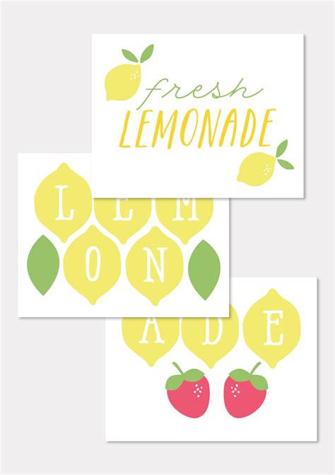 Lemonade Stand Printables - Printable Word Searches