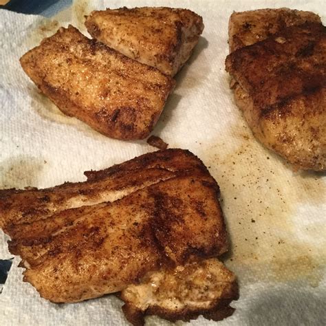 Pan-Fried Blackened Red Snapper | Recipe | Snapper recipes, Red snapper, Fish recipes