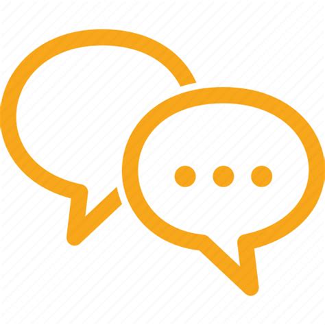 Chat, discussion, speech bubbles, talk icon