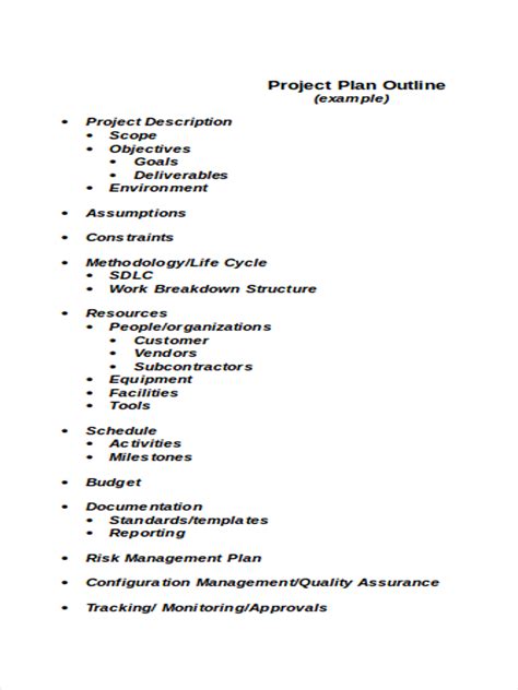 Outline - 37+ Examples, Format, DOC, Pages, PDF