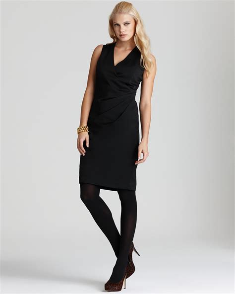 Jones New York Collection Faux Wrap Sheath Dress | Bloomingdale's