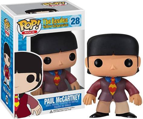 Funko The Beatles Yellow Submarine Funko POP Rocks Paul McCartney Vinyl ...