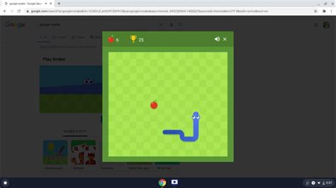 Google Snake Classic Mode 25 apples(Fast) - 30.4 seconds - YouTube