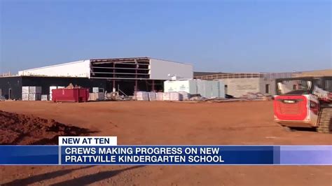 Crews making progress on new Prattville Kindergarten School - YouTube