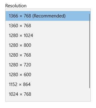 Create a custom resolution on Windows 10 - Super User