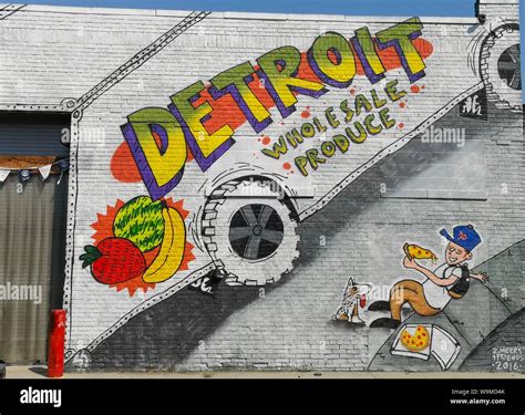 STREET ART IN DETROIT Stock Photo - Alamy