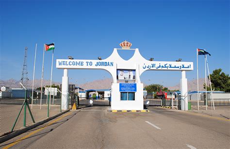 Jordan Border Crossing to Israel/ Palestine