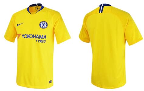 Chelsea's Yellow Away Kit For 2018/2019 Premier League Season - Sports ...