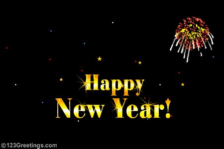 New Year Greetings... Free Fireworks eCards, Greeting Cards | 123 Greetings