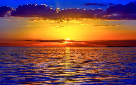 Ocean Sunset Wallpapers - Wallpaper Cave