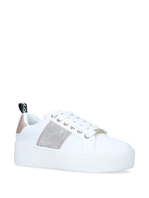 KG Kurt Geiger logo-patch lace-up Sneakers - Farfetch