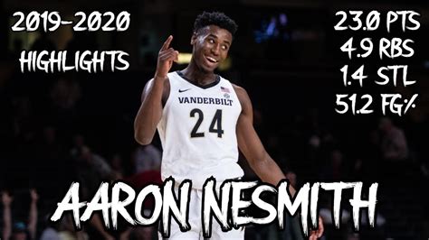 Aaron Nesmith | 2019-20 Highlights | Best Shooter in the NBA Draft?? - YouTube