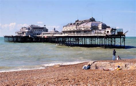 A Look at the West Pier in Brighton East Sussex England in the 1980's | Brighton east sussex ...