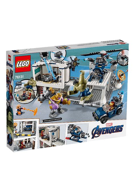 LEGO Avengers Compound Battle Marvel Building Set