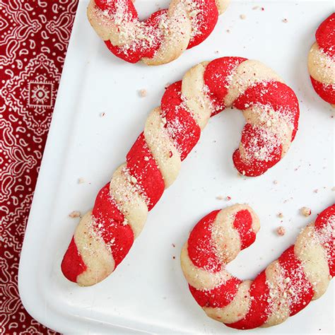 Christmas Candy Cane Cookies Recipe - Home Cooking Memories