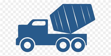 Blue Dump Truck Clip Art - Blue Truck Clipart - FlyClipart