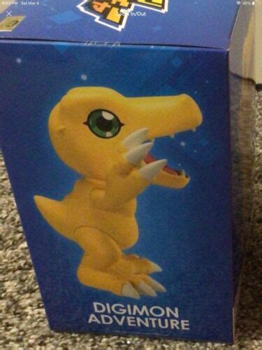 NEW IN BOX - Digimon Adventure Figure Agumon SOFVIMATES BANDAI ...